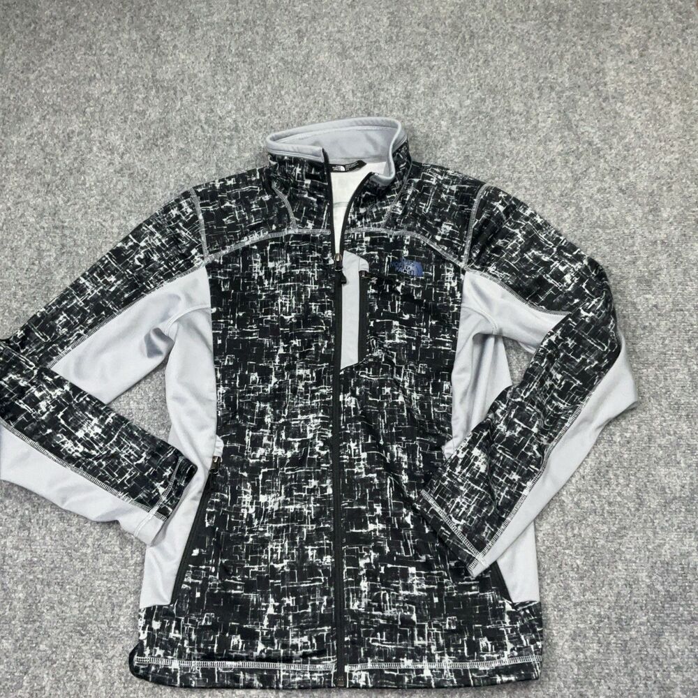 The North Face Jacket Mens Size S Gray Softshell Windfall  Full Zip